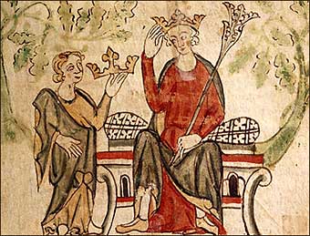 King Edward II of England was one of history’s least loved monarchs. From the day he took up rule of his nation in 1307 he was controversial due to his strong attachment to a series of court favourites, believed by most to be his lovers. He was also unfortunate in the wars against Scotland, which his father Edward I, ‘Longshanks’ or ‘The Hammer of the Scots’, had started with great success. During his reign not only did the Scots reclaim most of their country from English rule, but a number of civil wars broke out when English Barons rebelled with the purpose of eliminating Edward’s favourites.