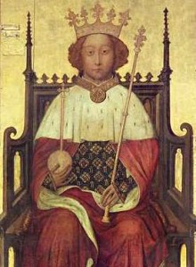Richard II King of England - Coronation portrait
