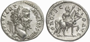 silver denarius septimius severus roman emperor coin