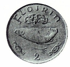 1927 Oliver Shepard pattern, florin (from a plaster model)