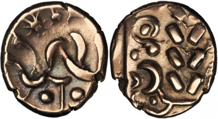 Corieltauvi. Gold Stater, c. 45-10 BC
