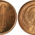 Ireland decimal halfpenny 1971-1985 - designed by Gabriel Hayes (1909–1978) - an Irish artist born in Dublin. She was a sculptor who studied in Dublin, France, and Italy. She also designed the penny and twopence coins of this series.