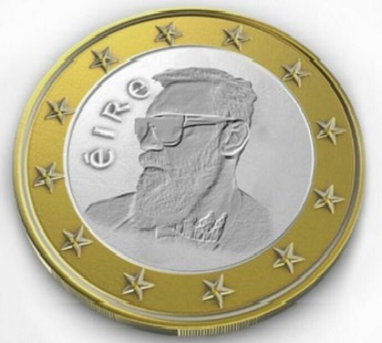 2016 spoof Conor McGregor €1 coin