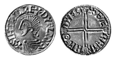 Hiberno-Norse, Phase I, Class B Penny, Long Cross in the name of Sihtric