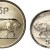 Ireland decimal 5p - large and small types