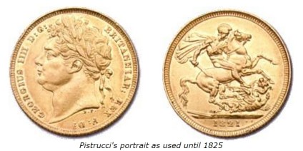1820 George IV (Pistrucci portrait)
