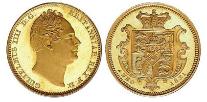 1831 William IV (Wyon portrait)