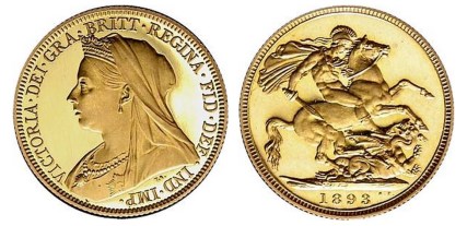 1893 Victoria widow head