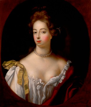 Nell Gwynn - a young East Ender from Coal Pan Alley, who sold oranges to the crowds at Drury Lane