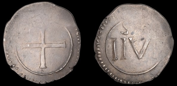 Confederate Catholics, 'Rebel Money', Halfcrown, 12.47g/11h (Bull 17, this coin; S 6559; DF 315; KM. 65). Weak in parts, otherwise nearly extremely fine and toned, extremely rare