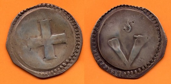 eBay auction 3036956254 (fake Catholic Confederacy Crown) July 2003