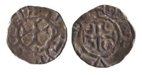 John De Courcy, Lord of Ulster (1177-1205), Farthing, anonymous issue, Downpatrick Mint