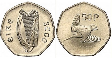 2000 Ireland 50p
