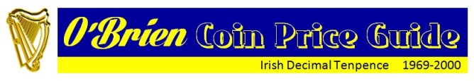 O'Brien Coin Price Guide - Irish Decimal Tenpence