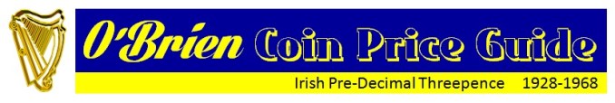 O'Brien Coin Price Guide - Pre-Decimal Threepence