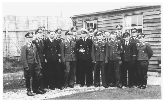 German Kriegsmarine and Luftwaffe Officers in the Curragh Internment Camp