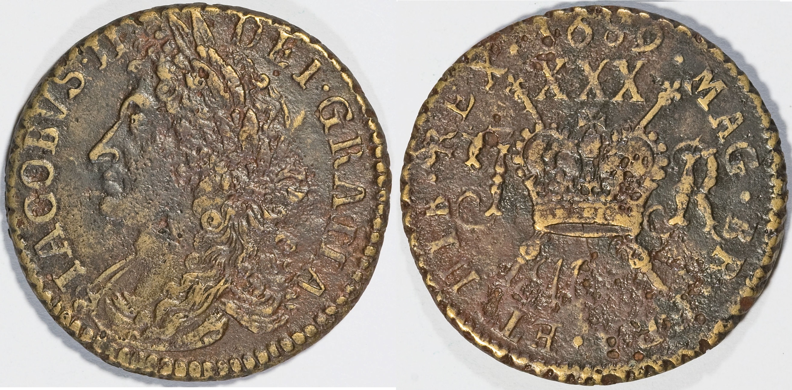 James II & his Gunmoney: July 1689 (timeline) | The Old Currency ...