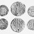 O'Reilly Money - Edward III, pre-Treaty issues, London mint, ex Grainger coll., wts. 29.6, 29.1 and 28.8 grains