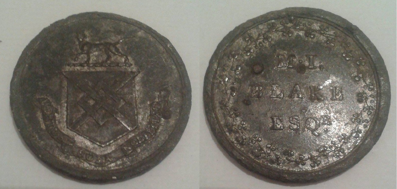 O’Brien Coin Guide Truck/Scrip Tokens of Ballyglunin Estate, Co Galway