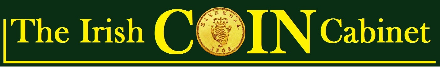 The Irish Coin Cabinet - a daily magazine featuring just 'best of breed' example of Irish numismatics per day. It will eventually accumulate into one of the finest archives of Irish coins in the world