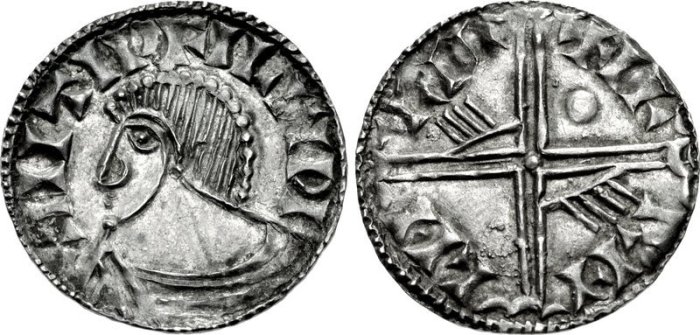 Hiberno-Norse. temp. Echmarcach mac Ragnaill – Murchad mac Diarmata. Mid 11th century. AR Penny Phase III coinage