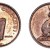 1927 Irish Free State, Pattern Threepence, 1927, by P. Morbiducci, in bronze, The Old Currency Exchange, Dublin, Ireland