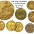 Gold coins circulating in Ireland during the reign of Henry VI, c. 1460 (when he fixed exchange rates)