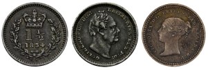 GB & Ireland - Silver Three-halfpence