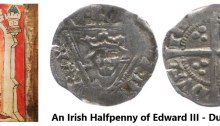 An Irish Halfpenny of Edward III (Dublin Mint)