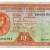 Currency Commission Irish Free State, Ten Shillings, Type 1b (In-line prefix). Signed by Joseph Brennan / James J. McElligott, dated 20 May 1931, S/N: 84A 091901. This date is not listed by Blake & Callaway. The Old Currency Exchange, Dublin, Ireland.