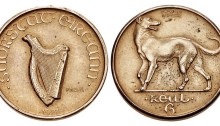 1927 Morbiducci's Irish Sixpence (Bronze) Pattern