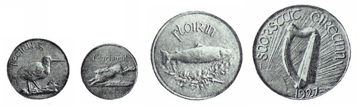 Irish Coin Design Competition 1927: Albert Power Designs