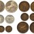 Morbiducci Irish Pattern Coin Set (obv + rev) - one of each coin type.