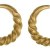 Gold Ring Money - Penannular ring of twisted form with blunt tapering terminals, late Bronze Age, 9.27g