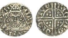 Henry III (1216-1272), Penny, type Ib, Dublin, Ricard, ricard on dive, 1.39g (S 6236, DF 54). Very fine