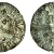 Hiberno-Norse, phase IV, 'scratched-die' coins, c.1060-65, Penny, 0.77g, bearded, helmeted bust facing, retrograde blundered legend, rev. blundered legned, voided long cross, symbols in angles (cf SCBI 8, 155-156; D.F. 27; S.6136), small chip, edge cracks, crease, a good example of this issue, very fine, rare