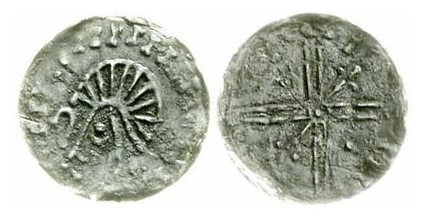 A Norwegian imitation of an Hiberno-Norse Penny (Phase VI) struck for Norway's King Magnus III Barefoot (1093-1103) c.1095-1110