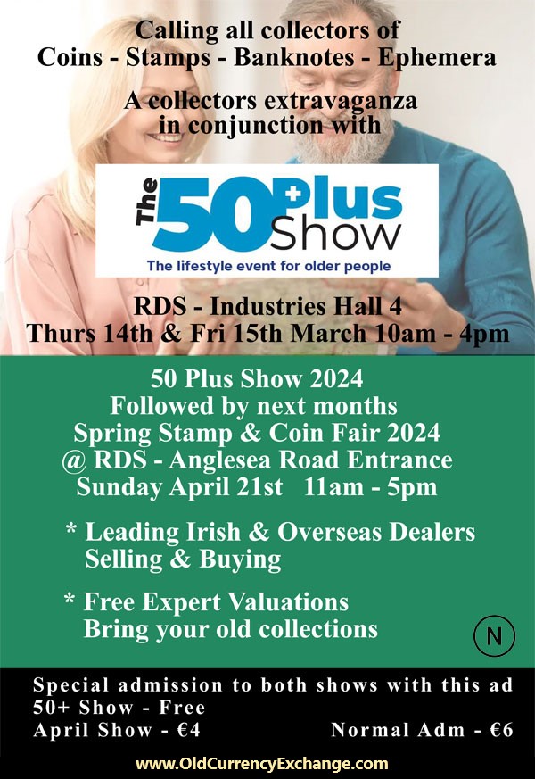 Over-50s-Ticket-Coin-Show-2024 - FREE ADMISSION